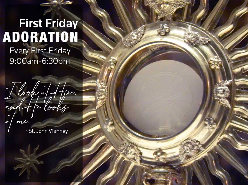 First Friday Adoration