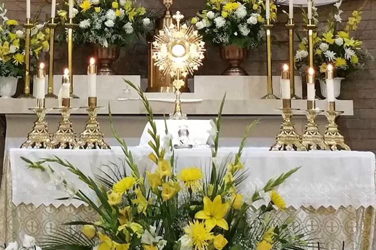 Adoration at Corpus Christi