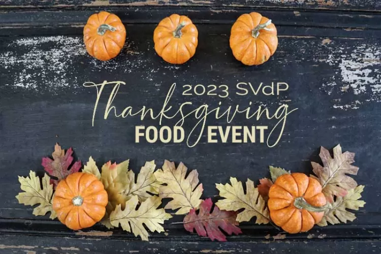 SVdP Thanksgiving Food Event
