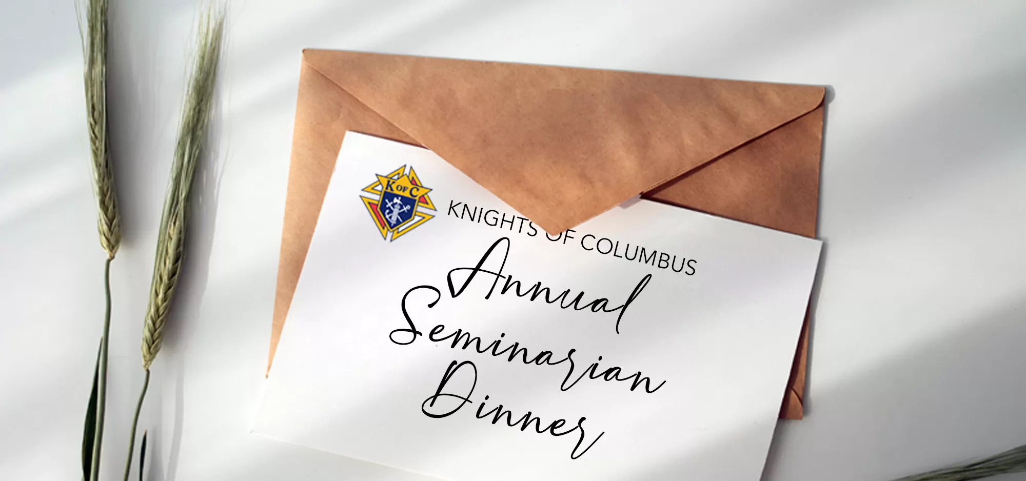 Invitation to Annual Seminarian Dinner