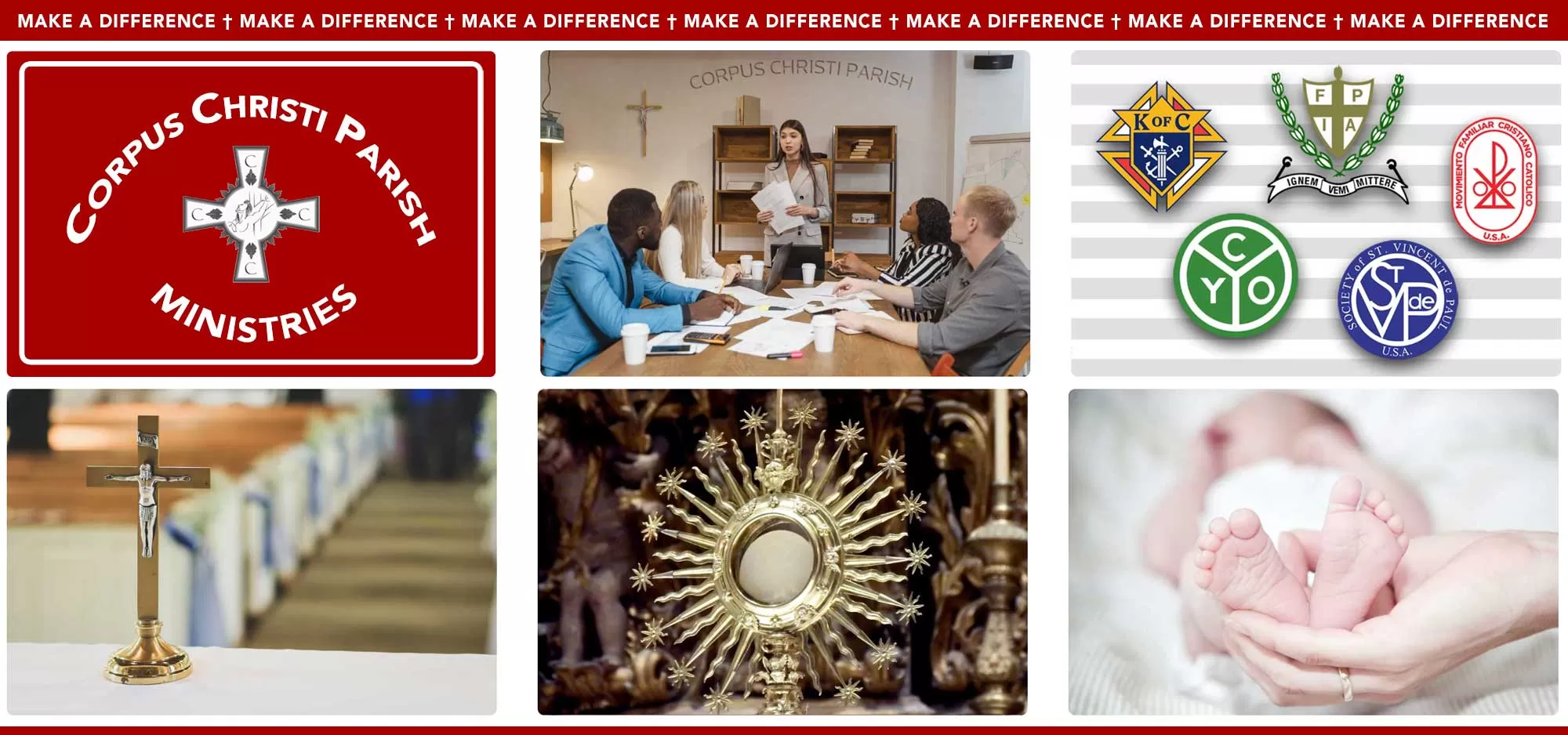 Join a ministry at Corpus Christi