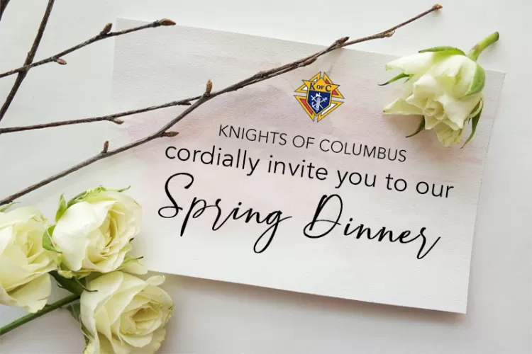 Knights of Columbus Spring Dinner